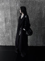 handmade long vest coat