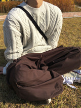 Leak Cotton Big Cargo Pants 3C