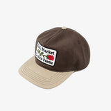 Rose Patch Cap_Khaki Brown