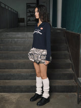 SLIM カラーL/S  (ネイビー)