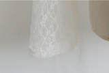 カウルネック レーストップス (IVORY, PINK)