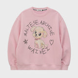 Drawing Maltese Sweatshirt