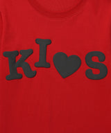 Bumpy Kiss Logo Tee Red (KIB6MFT503A)