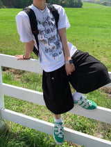 Phase Lettering Short T-Shirt 3C