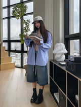 Coolia Stripe Overfit Shirt