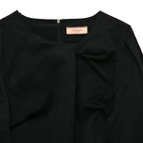 [LINE] Sleeve Tuck Twisted Blouse (2colors)