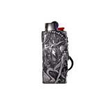 Monogatari Lighter Case Keychain - Steel
