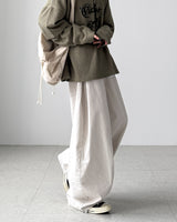 Natty Herringbone Balloon Pants