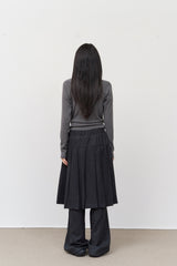 (W) Oat Tie Top