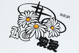 TRIPLE DAISY MIXED LOGO TEE SHIRT