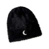 Moon Power Beanie [Black Fur]