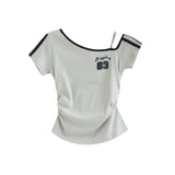 Ace Point One-Shoulder T-shirt 232008564