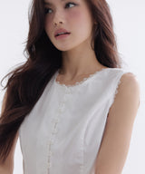 POEM BUTTON VEST_TT6S105IV