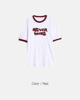 LC YOLO ベルベットリンガーTシャツ (3 colors)