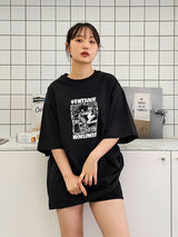 VENTIQUE スカルボードTシャツ 3color