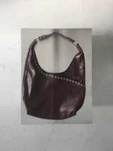 eyelet shoulder bag