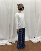 Argyle Bootcut Pants (2colors)
