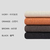 LMN Luton Wool Half-Turtleneck Muscle Knitwear (3 colors)