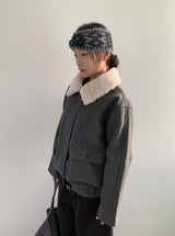 Pilance Quilted Fur Collar Jacket