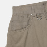 Wellow D-ring cotton balloon pants