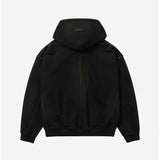 オーバーサイズドフーディー - Faded Black