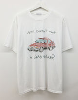 ミニカーオーバーフィットTシャツ (2color)
