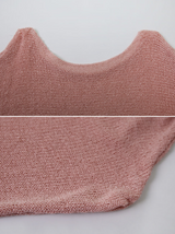 Shoulder Slit Ribbon Long Sleeve Knit (5color)
