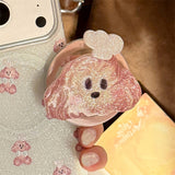ブリングブリンググリッターシェフパピートックスマホケース