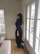 Nonfade roll-up denim