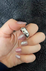 Silver STAR open ring
