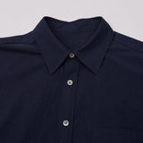 WASHED COTTON SHIRTS DEEP NAVY