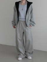 (Unisex) Drick Strap Belt Sweatpants