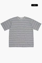 リロマルチストライプTシャツ