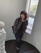 レクシーベロアクロップカーディガン
