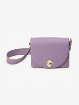ISLE MINI shoulder leather bag / Purple Lilac
