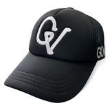 'GV' 5pannel mesh cap/black
