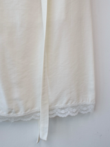 closet satin lace skirt 