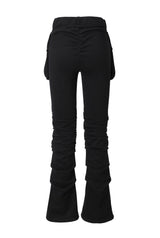 Pocket shirring pants