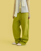 Vivid color pants (green)