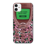 レトロジェリーハードケース(Pink Leopard)