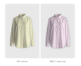 ボイラークリスプコットンシャツ / 8 colors
