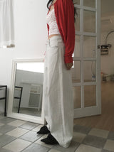Bleaching Wide denim