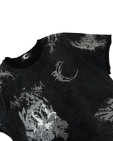 "ØNYX ワックスTシャツ"