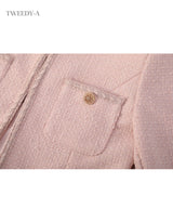 Sally Gold Burton Tweed Two-Piece Set-Up Short/Long ver