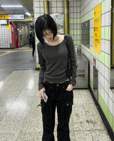 [1+1] ベーシックロングスリーブTシャツ