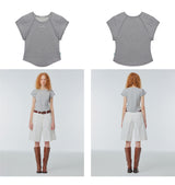 Logo-embroidered slim T-shirt