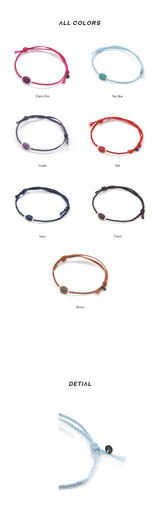 [CCNMADE] Eggring Gemstone Bracelet