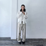 Crinkle Surface Shirt