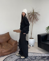 Denid Leopard Double Pocket Pants