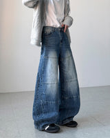 Bowser Wrinkle Balloon Denim